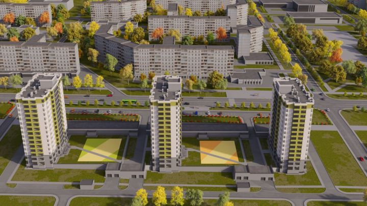 Новокузнецкие власти показали проект будущей застройки Новоильинского района