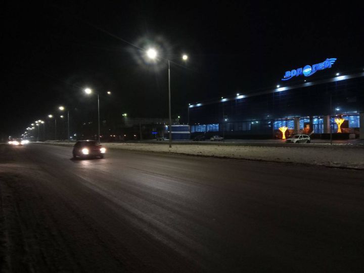 Фонари появились на темном участке оживленной улицы в Кемерове