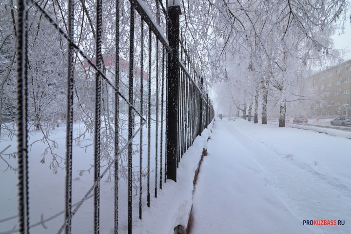 Температура в Кузбассе упадет до -29ºС на неделе