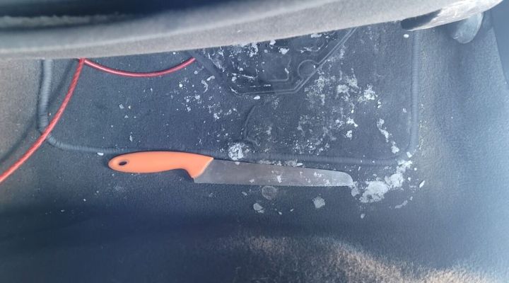 Кемеровчанин напал на таксиста с ножом во время поездки