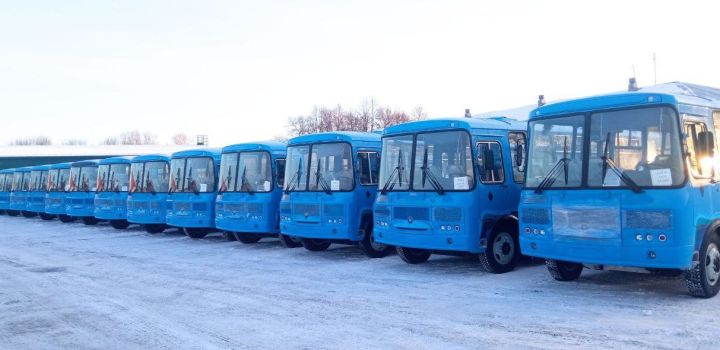 Сразу 19 новых автобусов с камерами будут обслуживать сельские маршруты в Кузбассе