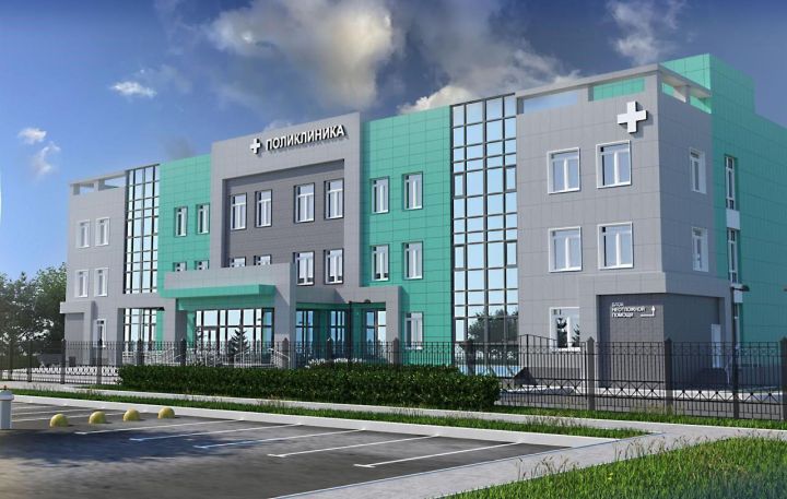 Проект новой поликлиники на месте туберкулезного диспансера в Новокузнецке появился в Сети