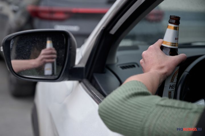 Правоохранители задержали 1 160 пьяных водителей в Кузбассе с начала 2024 года