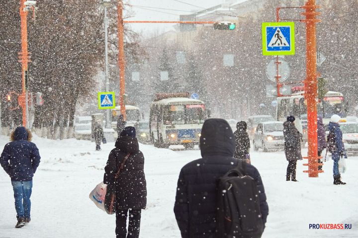 Синоптики рассказали об усилении ветра и метелях в Кузбассе на неделе