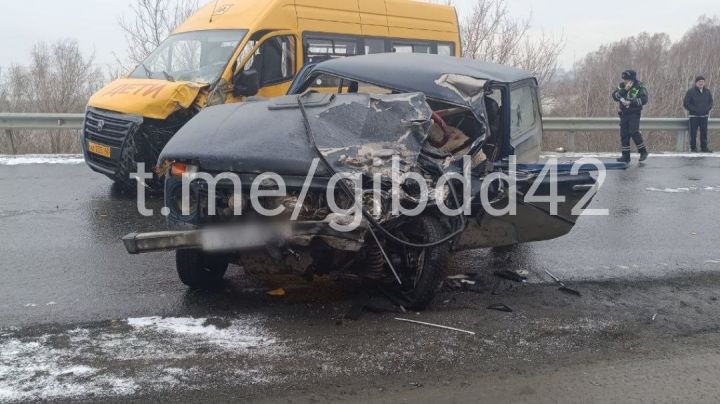 ГИБДД подтвердила наличие пострадавших в ДТП с микроавтобусом в Кузбассе