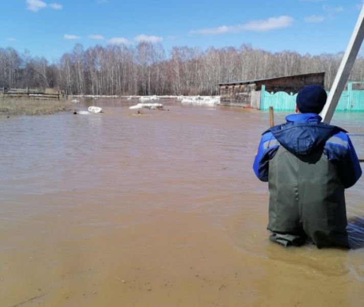 Большая вода затопила деревню в Кузбассе: появилось видео с места событий