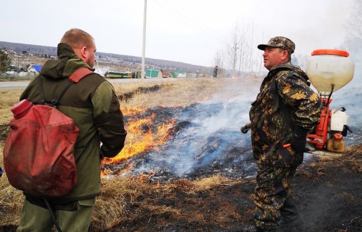 Почти 60 возгораний на земле произошли в Кузбассе за один день