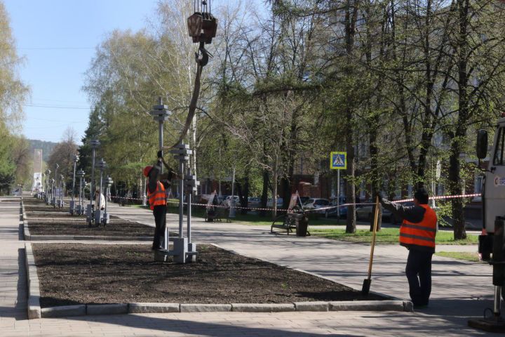Новое освещение появится на Весенней улице в Кемерове