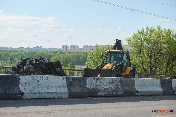 Кемеровские власти рассказали о ходе ремонта Кузбасского моста