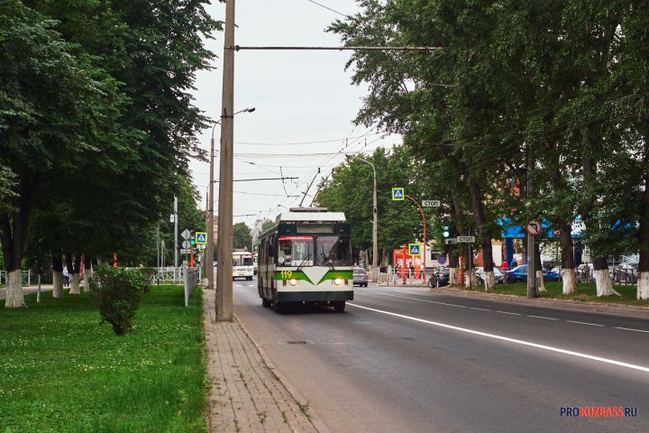 Схема движения троллейбусов скоро изменится на одном из перекрестков в Кемерове