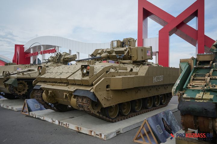 Военные трофеи: выставка захваченной техники НАТО стартовала в Кемерове