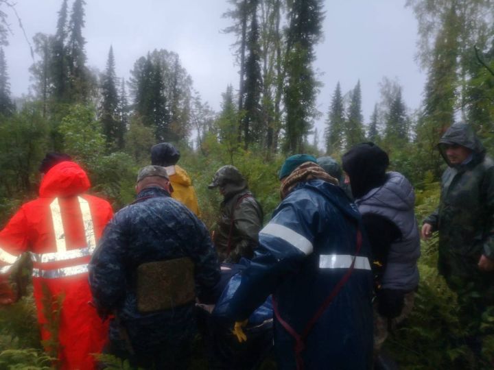 Поездка за грибами и шишкой в лес закончилась для семьи в Кузбассе встречей со спасателями