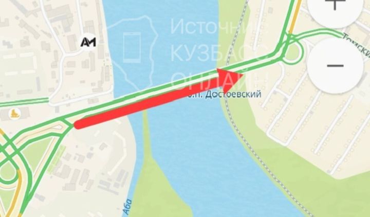 Власти назвали сроки устранения ям на Запсибовском мосту в Новокузнецке