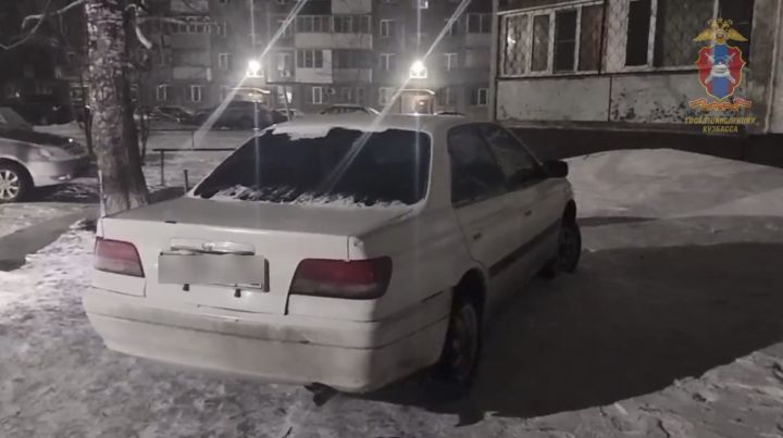Пьяный подросток за рулем чужой машины попался полиции в Новокузнецке