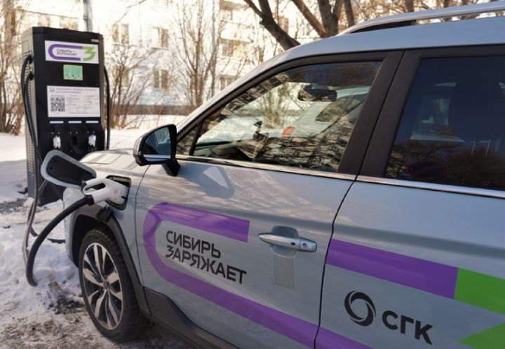 В Кузбассе появились первые заправки для электромобилей