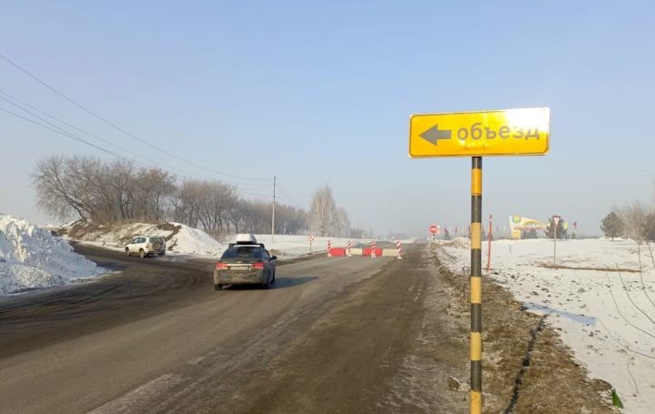В Прокопьевском округе начали ремонт аварийного моста