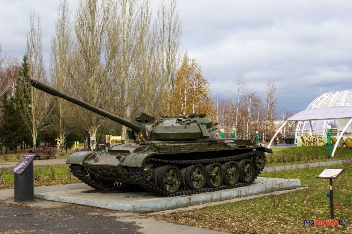 Сегодня в Кемерове с постамента снимут танк Т-34