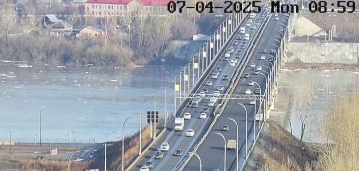 Власти сообщили об изменении уровня воды в реках Кемерова за сутки