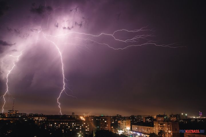 Дожди и грозы ожидаются в Кузбассе