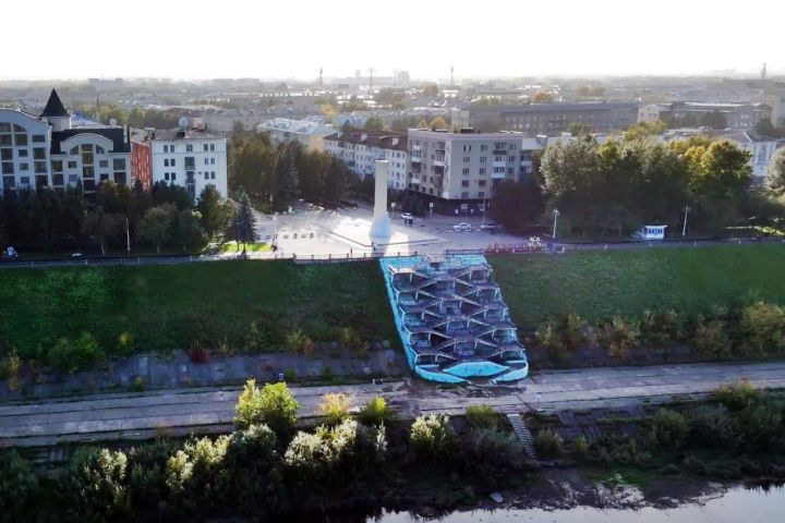 В Кемерове построят новую лестницу на набережной Томи