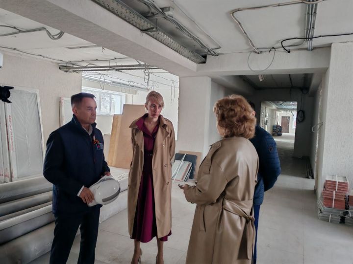 Ремонт кузбасской школы завершится раньше срока