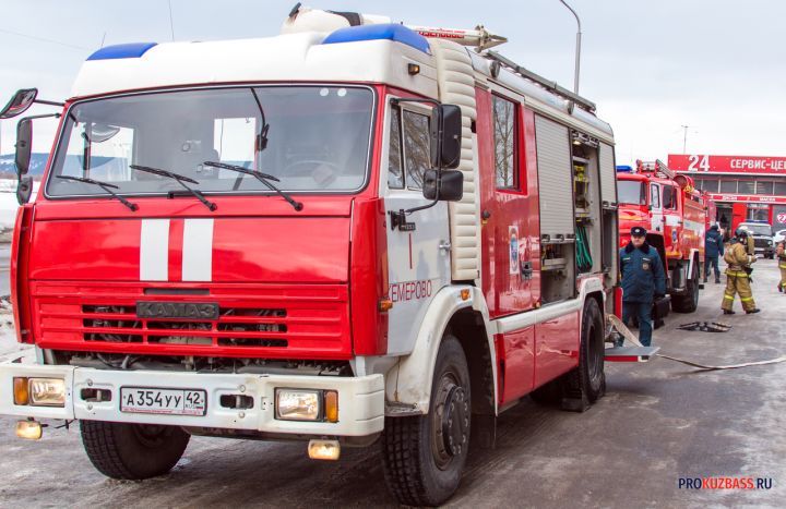 В Кузбассе огнеборцы 10 раз выезжали на тушение пожаров
