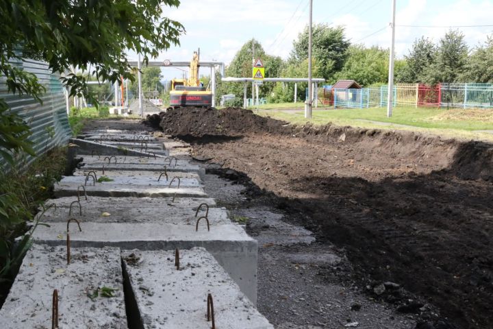 В Рудничном районе продолжается капремонт переулка