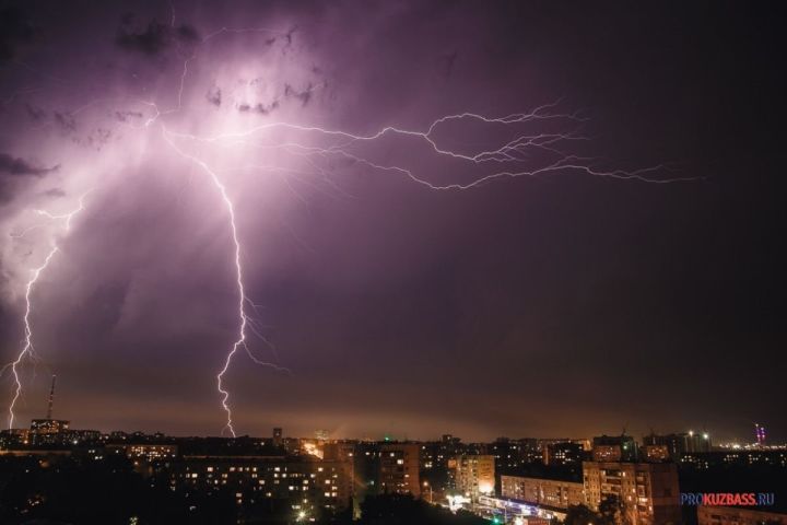 Дожди и грозы ожидаются в Кузбассе