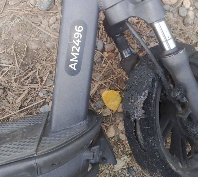 В Кемерове начали сжигать самокаты