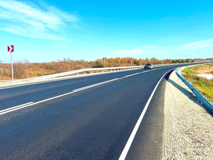 В Кузбассе завершили ремонт 10-километровой участок федеральной трассы