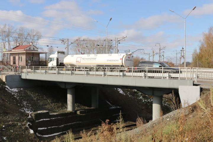 В Кемерове завершен капремонт путепровода на въезде в жилой район Пионер