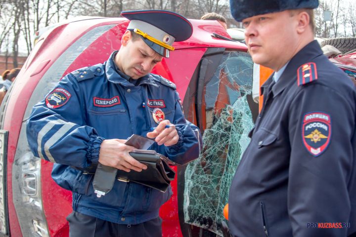 Более 640 нарушений ПДД произошло в Кузбассе за последние сутки