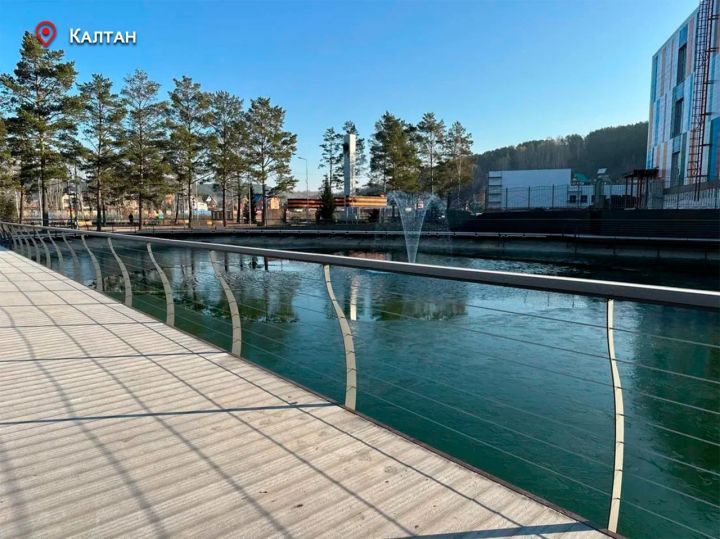 Парк с озером и террасой у воды появился в Кузбассе 