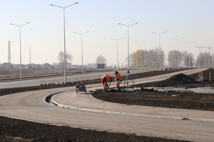 В Ленинском районе Кемерова строят новые дороги для будущих микрорайонов