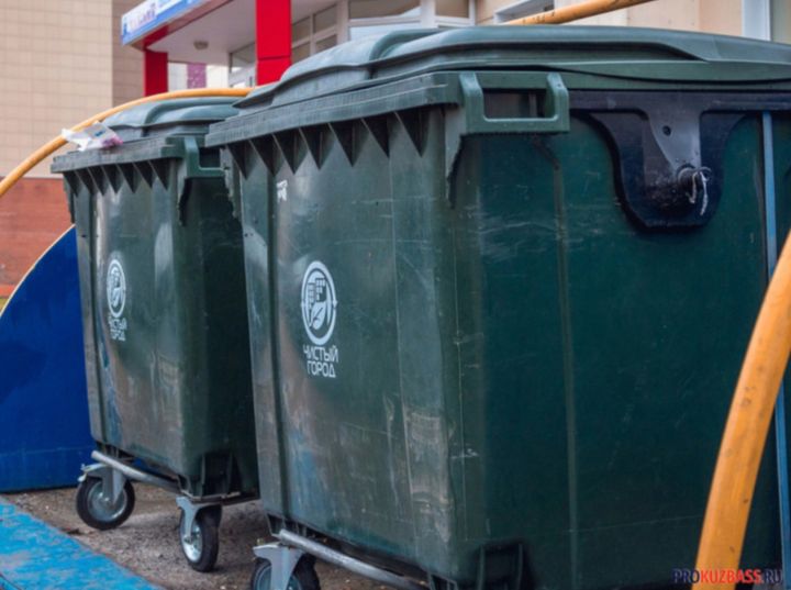 Неизвестный охотник выбрасывает останки косули в мусорный контейнер в Кемерове