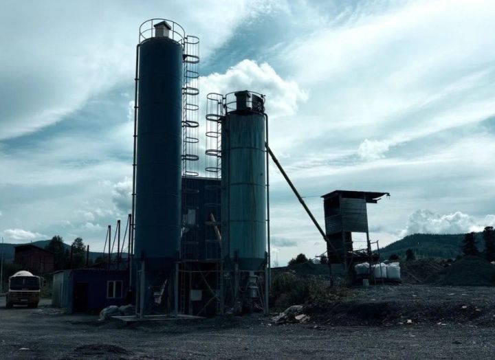 В Шерегеше на продажу попал бетонный завод