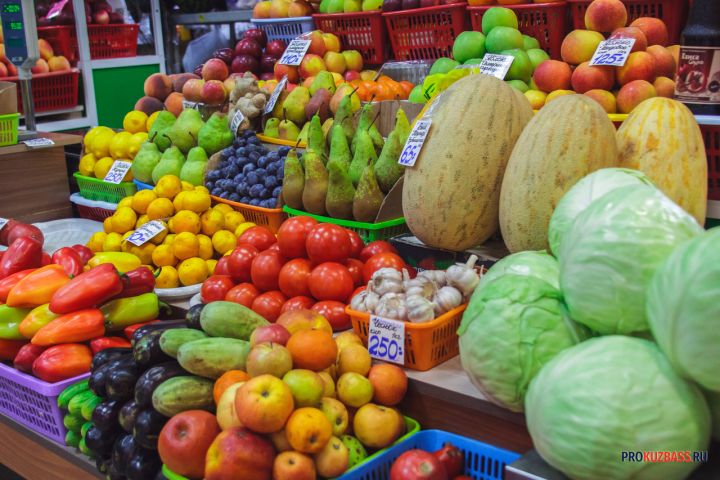 В Кузбассе выросли цены на овощи и сыр за неделю