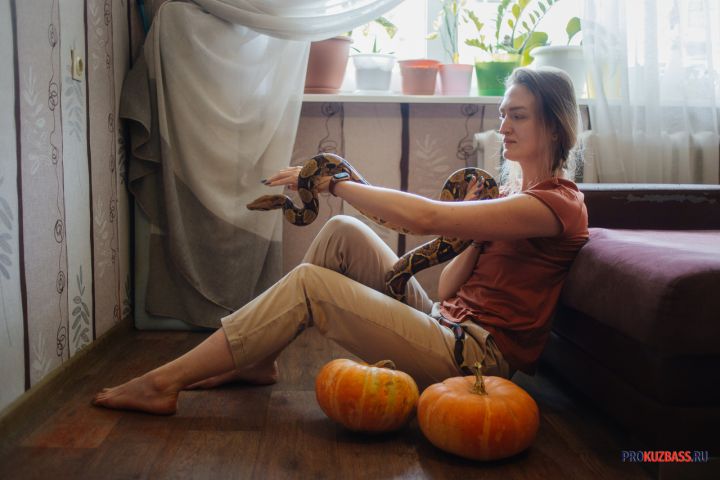 Змея в подъезде на Тульской напугала жителей Кемерова