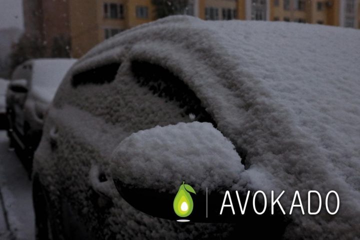 Кемерово накрыла пелена: в городе выпал первый снег